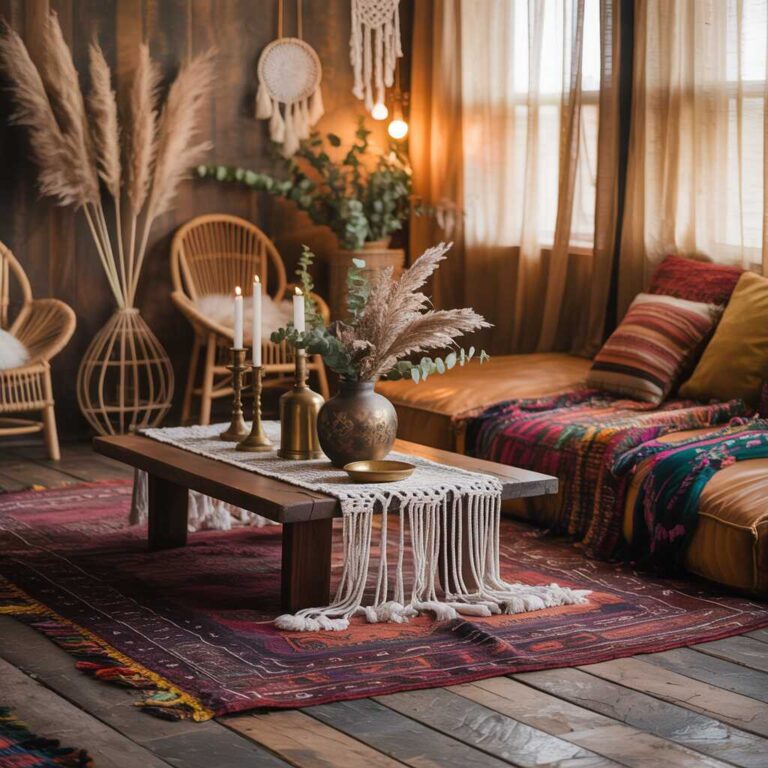 mieszkanie w stylu boho