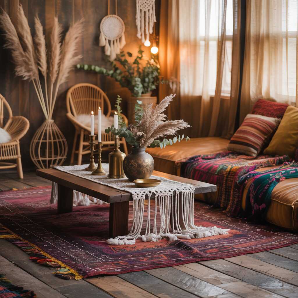 mieszkanie w stylu boho