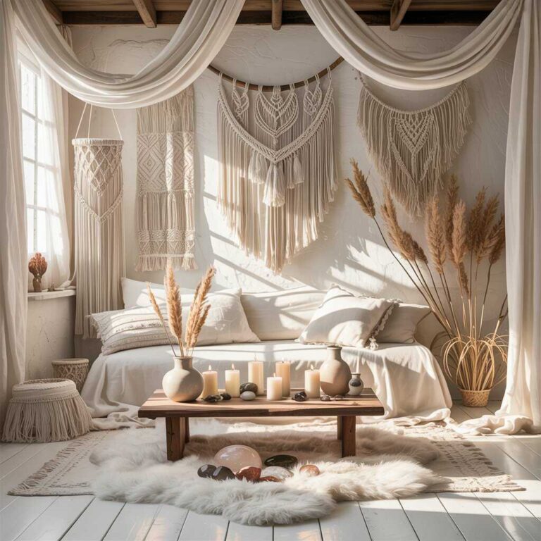 skandynawskie boho styl boho mieszkanie