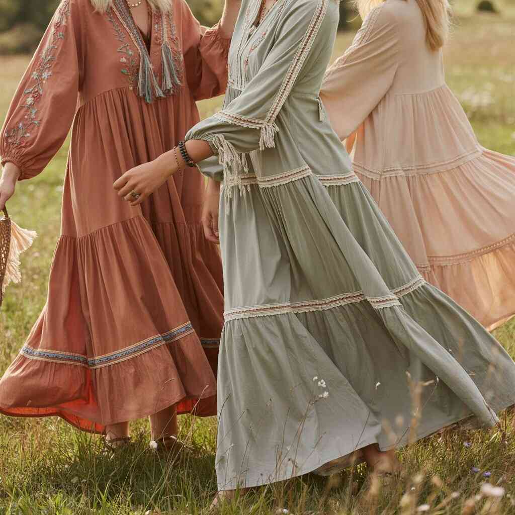 sukienki w stylu boho
