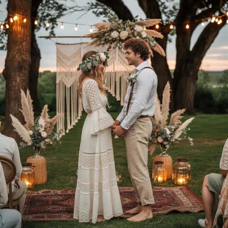 wesele w stylu boho