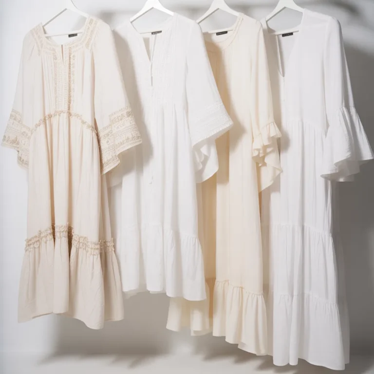 białe sukienki w stylu boho