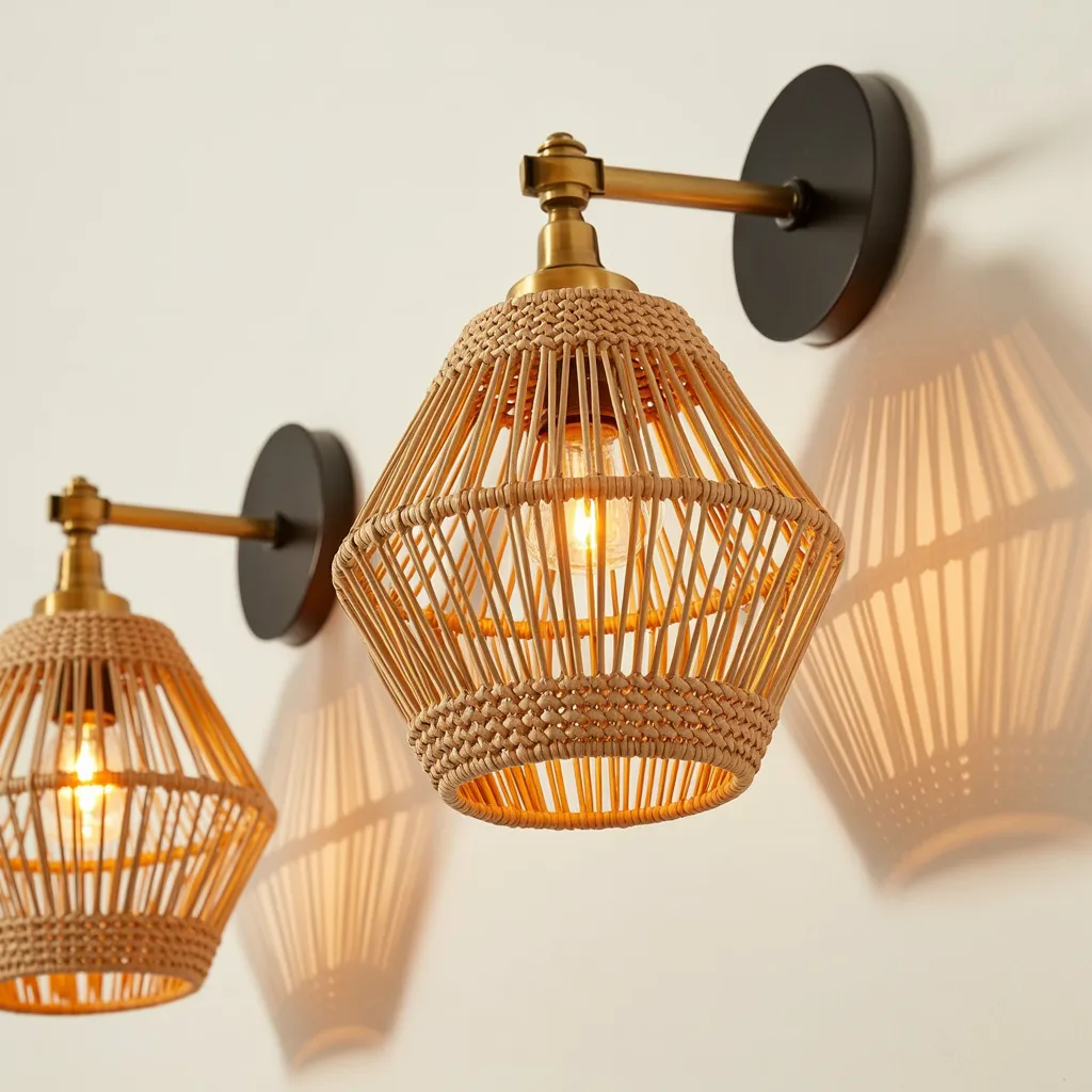 kinkiety w stylu boho