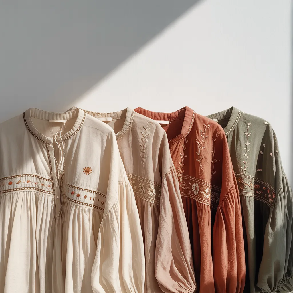 koszule w stylu boho