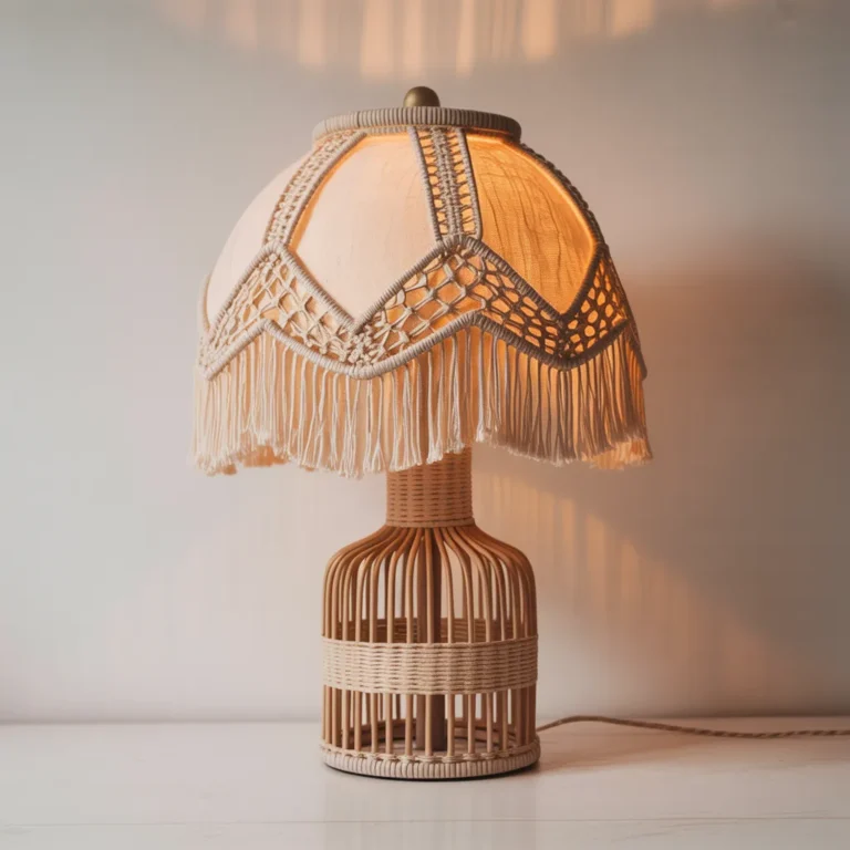 lampy w stylu boho